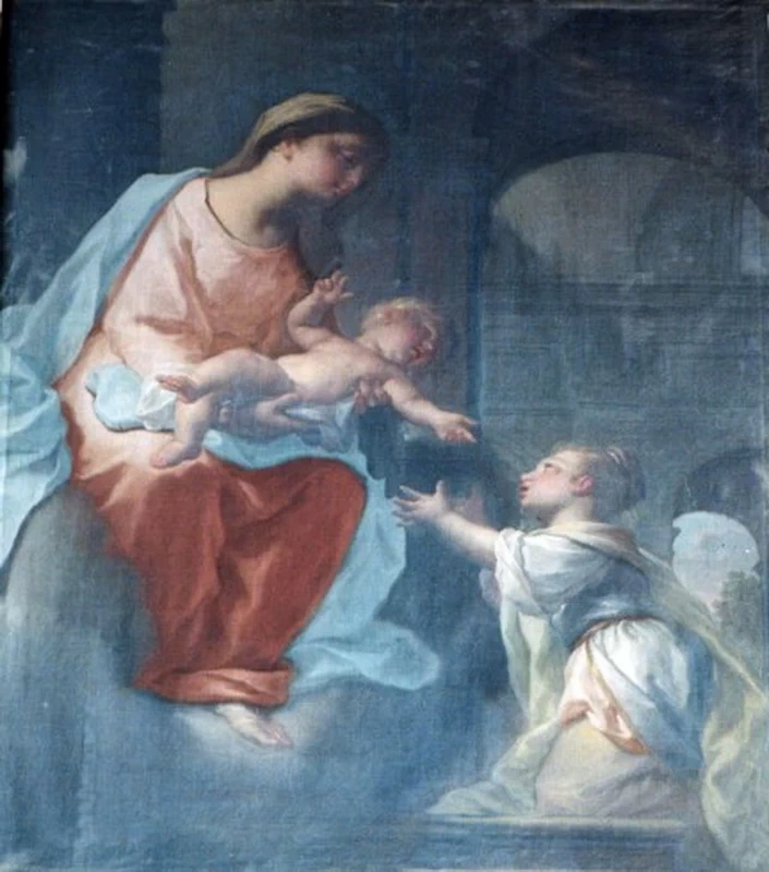 La fanciulla Lucia riceve Gesù Bambino